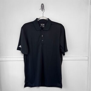 Men's Adidas Black Performance Golf Polo NWT